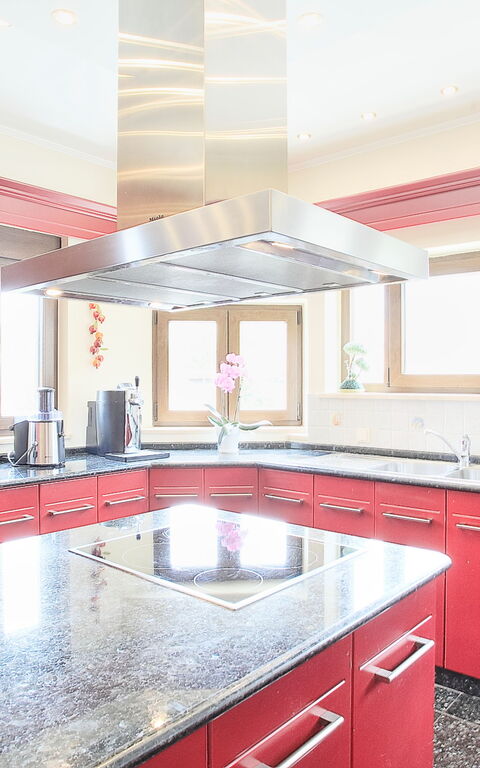 Acharavi Beach Villa: Keuken