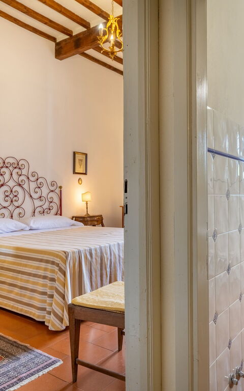 Villa Cangeli: Badkamer, slaapkamer