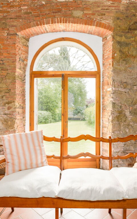 Villa Cangeli: Woonkamer