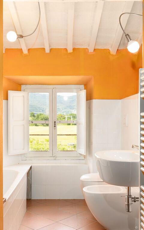 Villa Cangeli: Badkamer