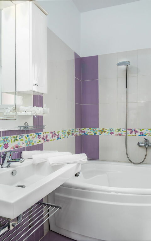 Villa Giador: Badkamer