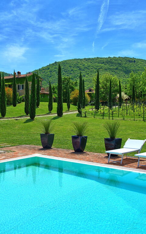 Villa Edo: Buitenshuis, Tuin, zwembad