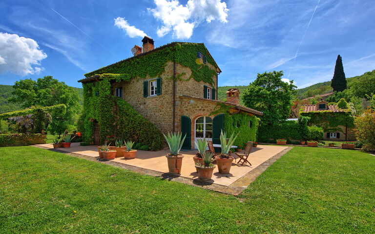 Villa Edo: Buitenshuis, Tuin