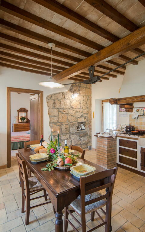 Villa Civita-Old: Keuken, Lunchroom