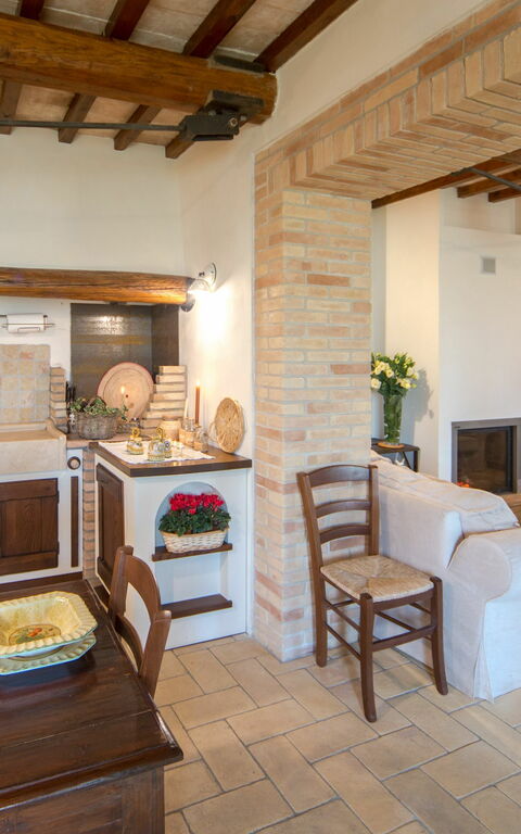 Villa Civita-Old: Woonkamer