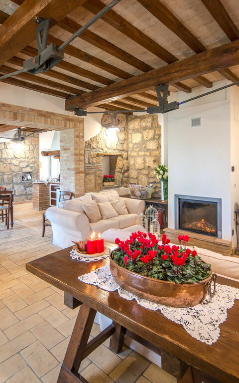 Villa Civita-Old: Woonkamer