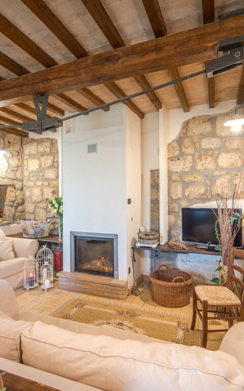 Villa Civita-Old: Woonkamer