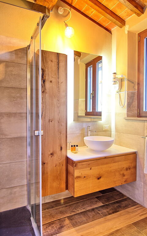 Villa Massimiliano: Badkamer