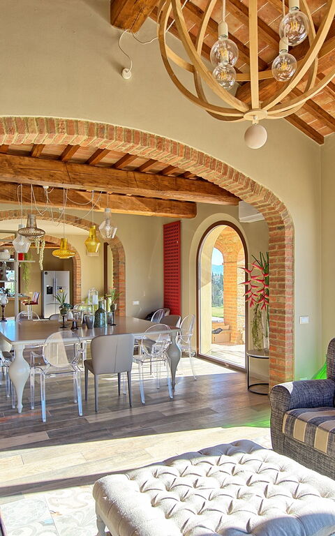 Villa Massimiliano: Lunchroom, Woonkamer