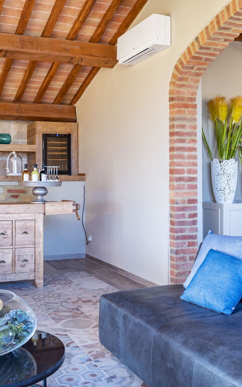 Villa Massimiliano: Woonkamer