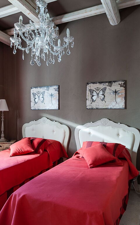 Villa Pigna Bianca: slaapkamer