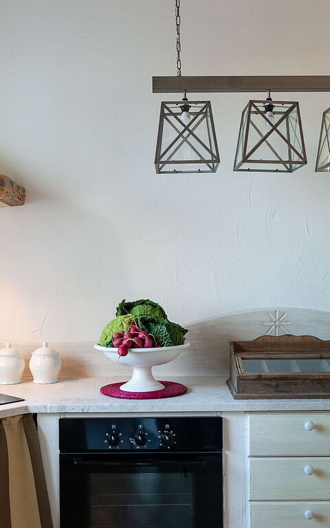 Villa Pigna Bianca: Keuken