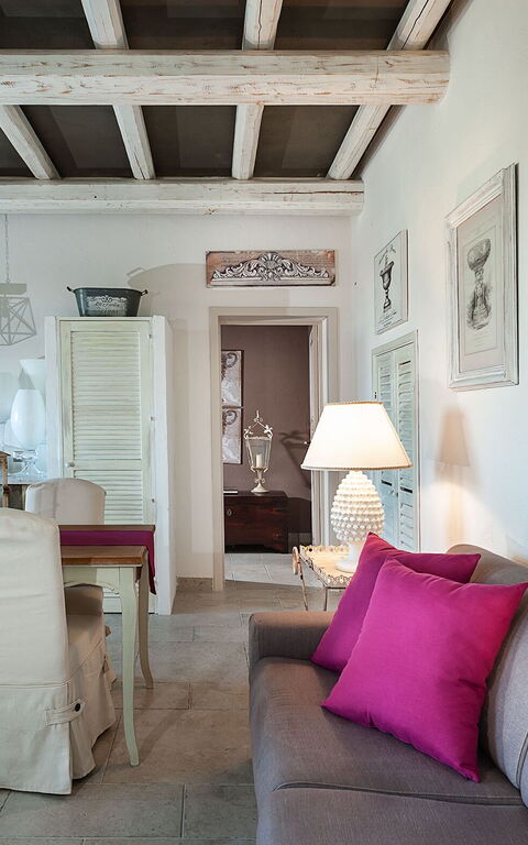 Villa Pigna Bianca: Keuken, Lunchroom