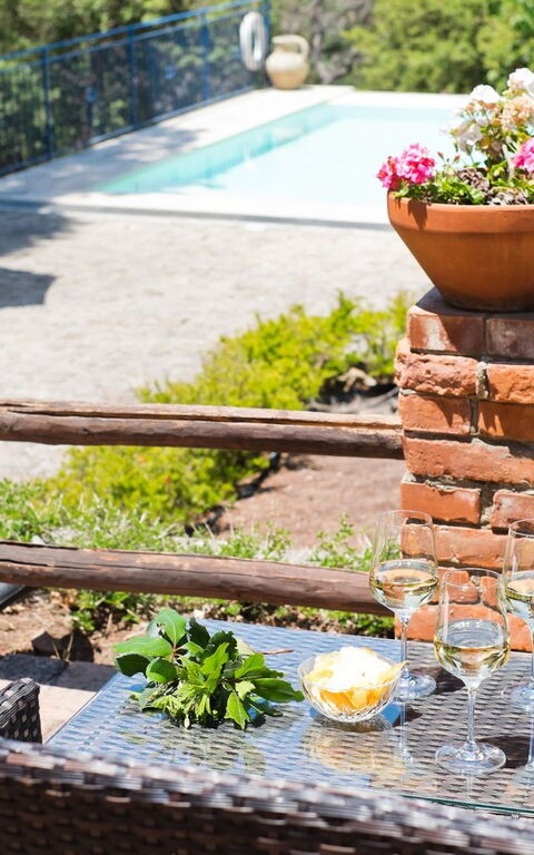 Villa Rocca: Buitenshuis, Tuin