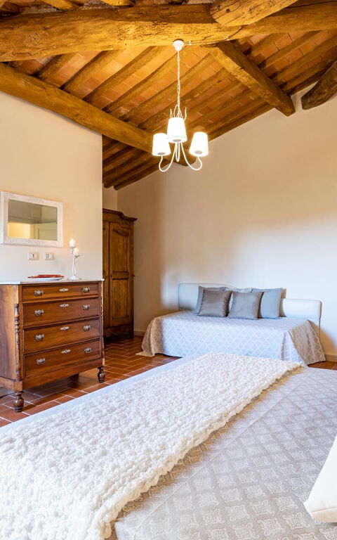 Villa Bonriposo: slaapkamer