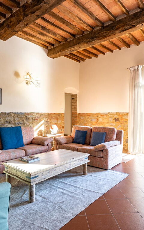 Villa Bonriposo: Woonkamer