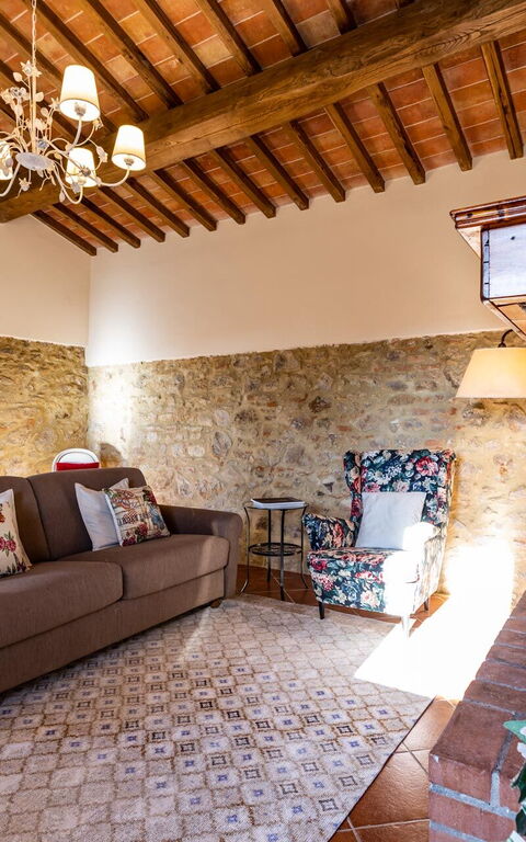 Villa Bonriposo: Woonkamer