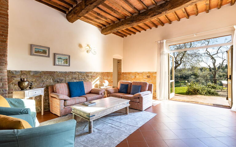 Villa Bonriposo: Woonkamer