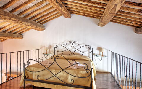 Accommodatie Fienile: slaapkamer