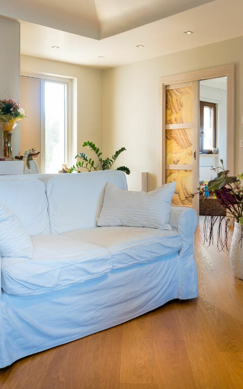 Villa Modigliani: Woonkamer