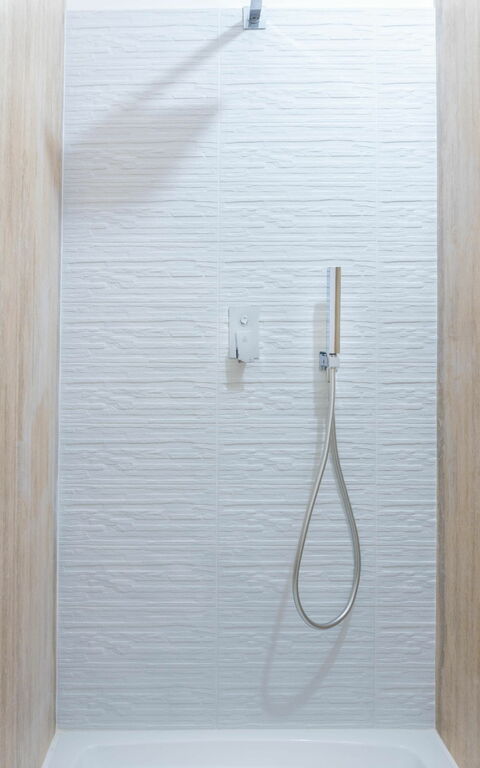 Villa Modigliani: Badkamer