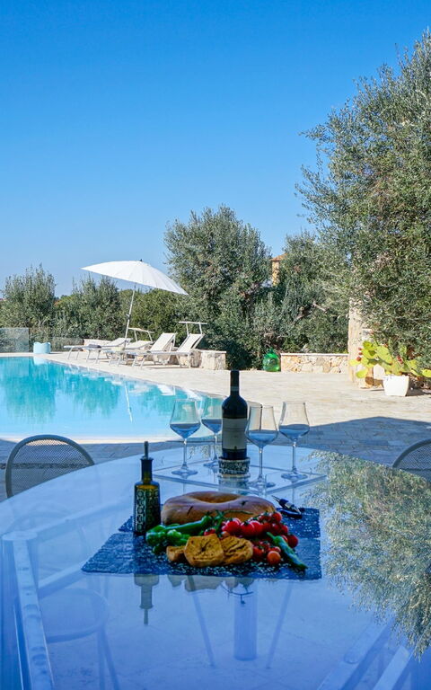 Villa Modigliani: zwembad