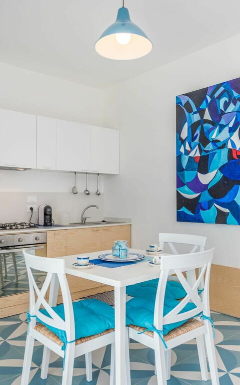 Villa Infinity: Keuken, Lunchroom, Woonkamer