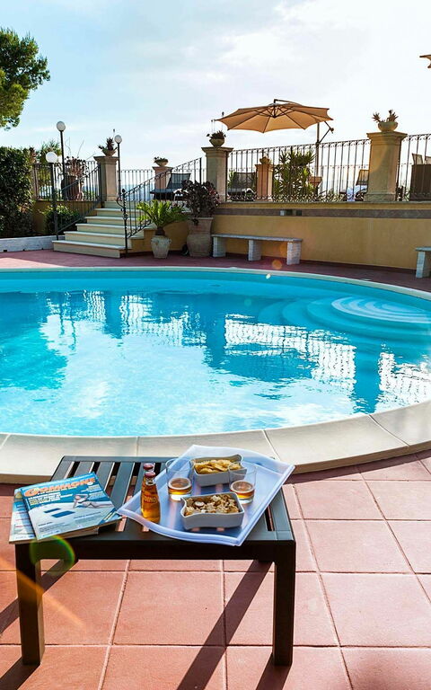 Villa Carolina: zwembad