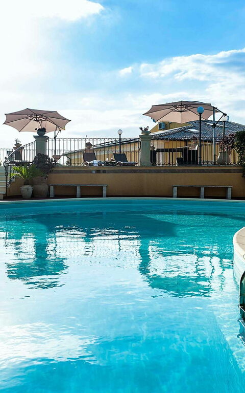 Villa Carolina: zwembad