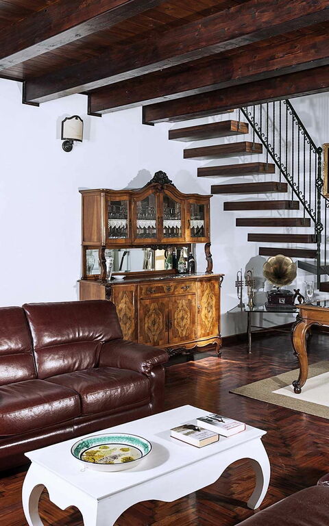 Villa Carolina: Woonkamer