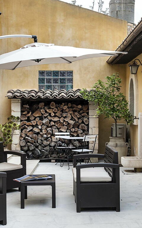 Villa Carolina: Buitenshuis