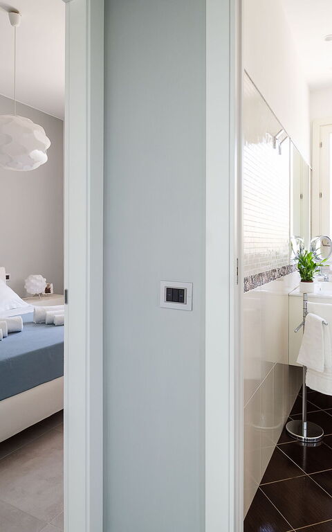 Villa Bellini: Badkamer, slaapkamer