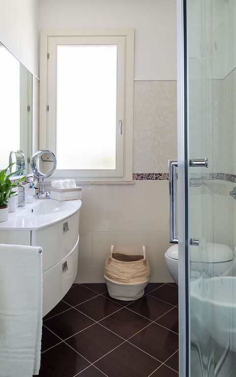 Villa Bellini: Badkamer