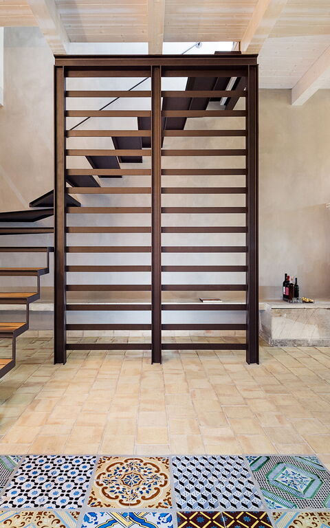 Villa Torre Etnea: Woonkamer