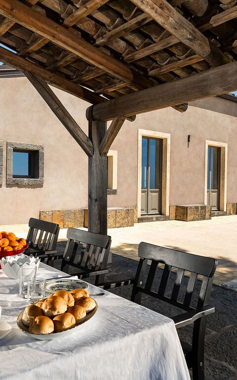 Villa Torre Etnea: Balkon / terras / patio