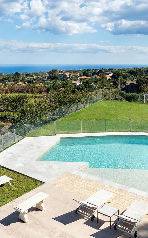 Villa Torre Etnea: zwembad