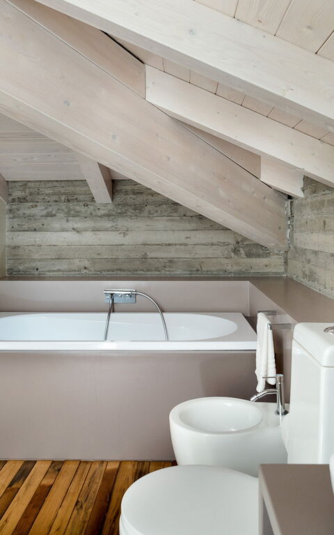 Villa Torre Etnea: Badkamer