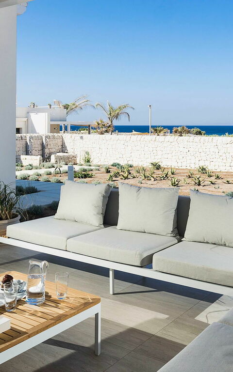 Villa San Lorenzo Rosmarino: Balkon / terras / patio, Buitenshuis