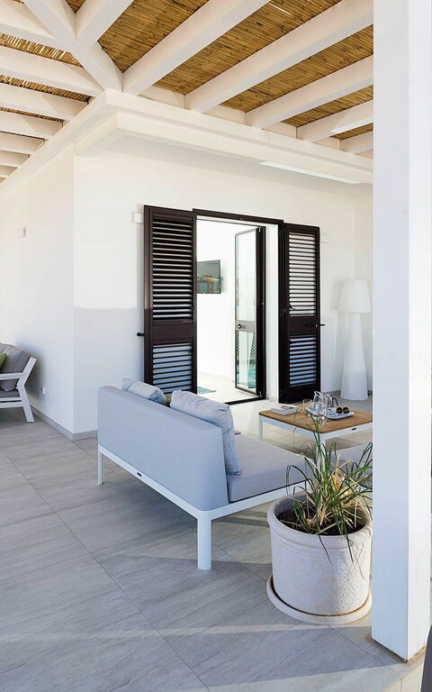 Villa San Lorenzo Rosmarino: Balkon / terras / patio, Buitenshuis