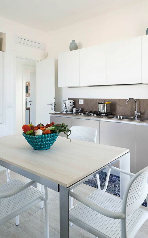 Villa San Lorenzo Rosmarino: Keuken, Lunchroom