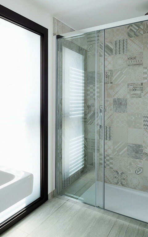 Villa San Lorenzo Rosmarino: Badkamer