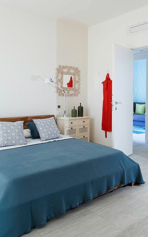 Villa San Lorenzo Rosmarino: slaapkamer