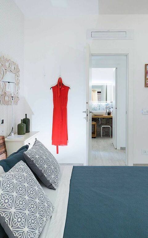 Villa San Lorenzo Rosmarino: slaapkamer