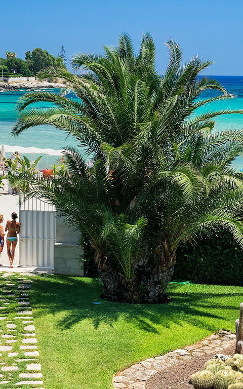 Villa La Plage: Buitenshuis, Keer bekeken, Tuin