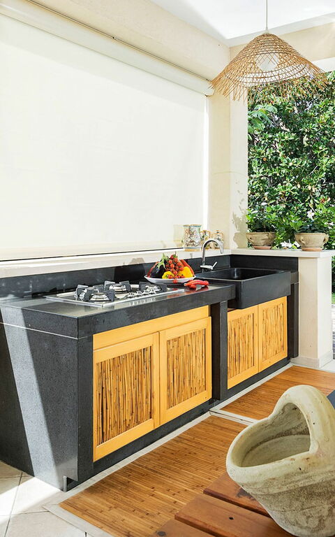 Villa La Plage: Keuken, Voorzieningen