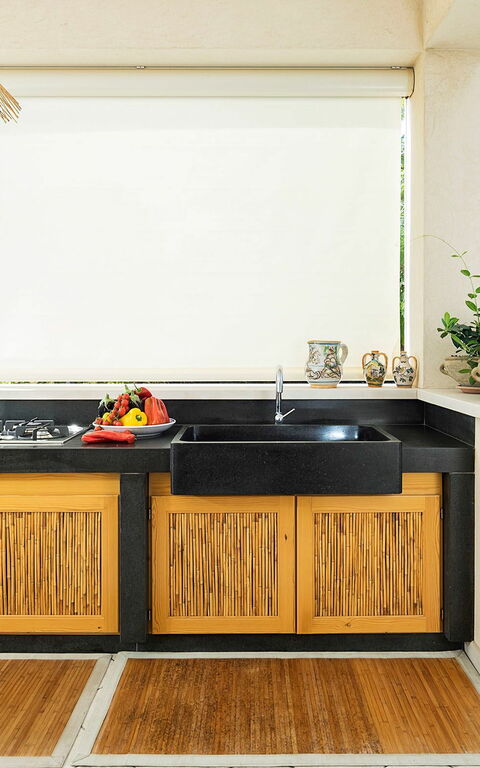 Villa La Plage: Keuken