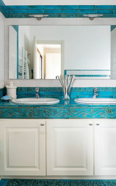 Villa La Plage: Badkamer