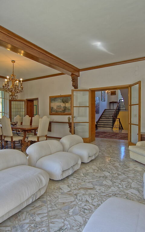 Villa Cuculo: Woonkamer