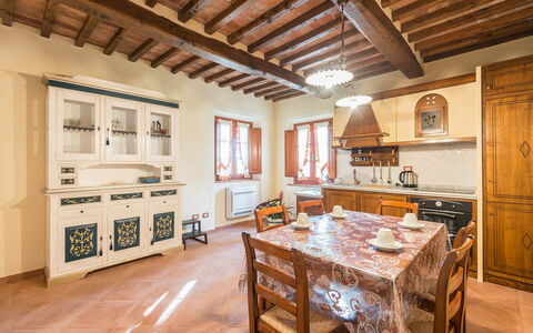 Accommodatie Turchese: Keuken, Lunchroom