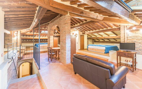 Accommodatie Ambra: Woonkamer